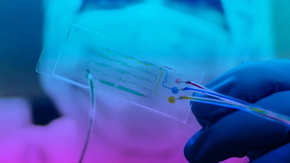 Application illustration: Etching of microfluidic cells