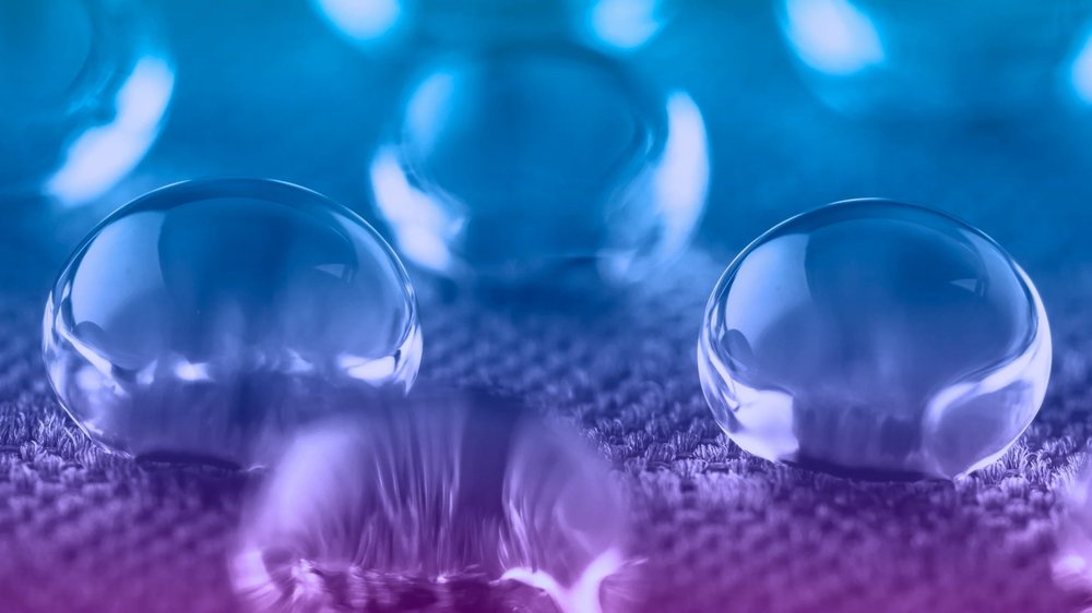 Application illustration: Water and dust repellent surfaces